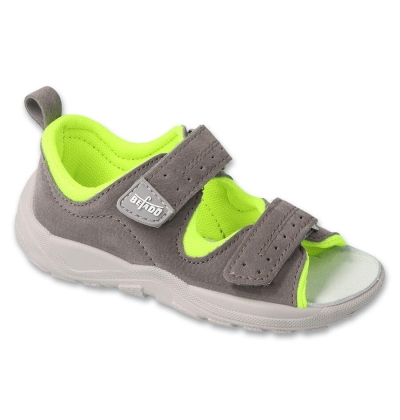 721P006 - FLY chlapecké sandálky Befado šedé