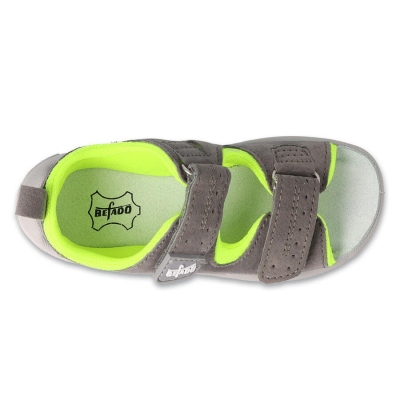 721P006 - FLY chlapecké sandálky Befado šedé