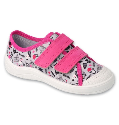 772X005 - dívčí tenisky Befado 2 SZ, pejsci (navazující vzor na 672X)