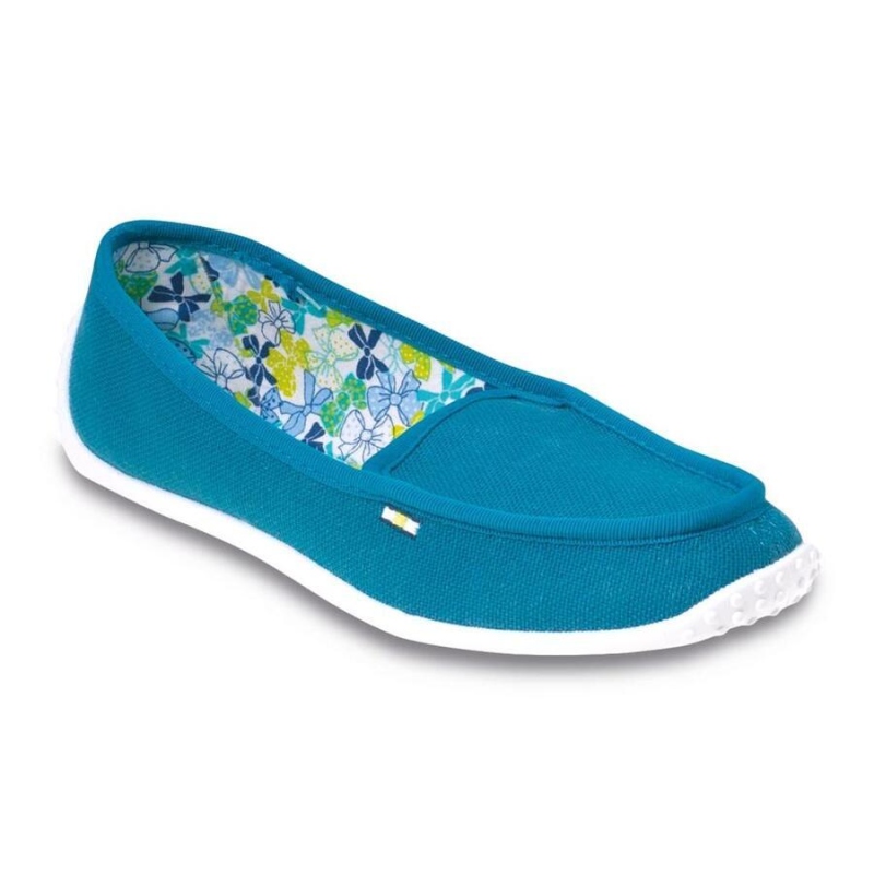 828Q047 37 - Befado tyrkys, mokasína, NINA