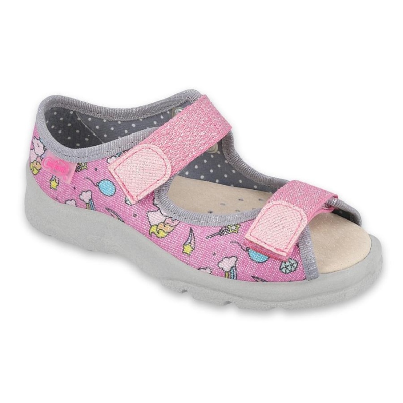 869X136 25 - dívčí sandálky Befado, kožená stélka