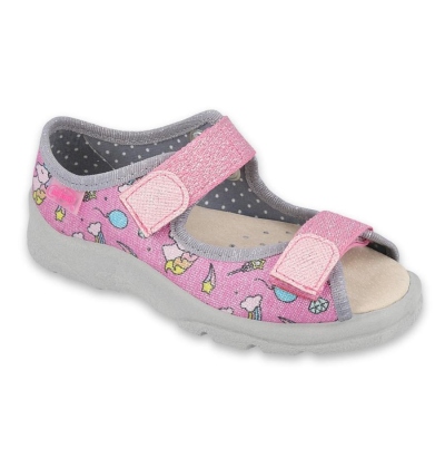 869X136 25 - dívčí sandálky Befado, kožená stélka