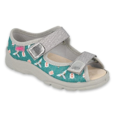 869X166 25 - dívčí sandálky Befado, kožená stélka