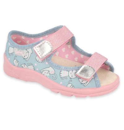 869X167 25 - dívčí sandálky Befado, kožená stélka