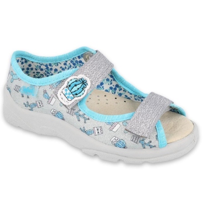 869Y155 31 - dívčí sandálky Befado, kožená stélka