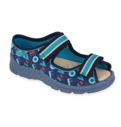 869Y165 31 - chlapecké sandálky Befado, kož.stélka