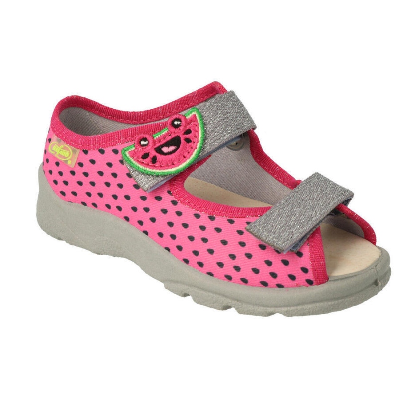 869Y169 31 - dívčí sandálky Befado, kožená stélka