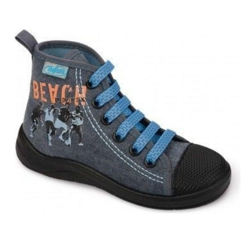 892X038 29 - dět.tenisky-kotníčkové,šedá, BEACH