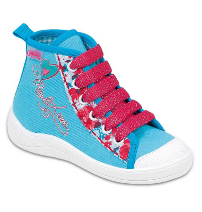 892X077 26 - dět.tenisky-kotníčkové,dívčí, modré