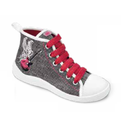 892Y042 31 - dět.tenisky-kotníčkové,šedá,kytara