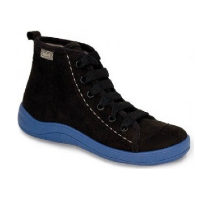 892Y092 31 - dět.tenisky-kotníč.,tm.modrá-černá