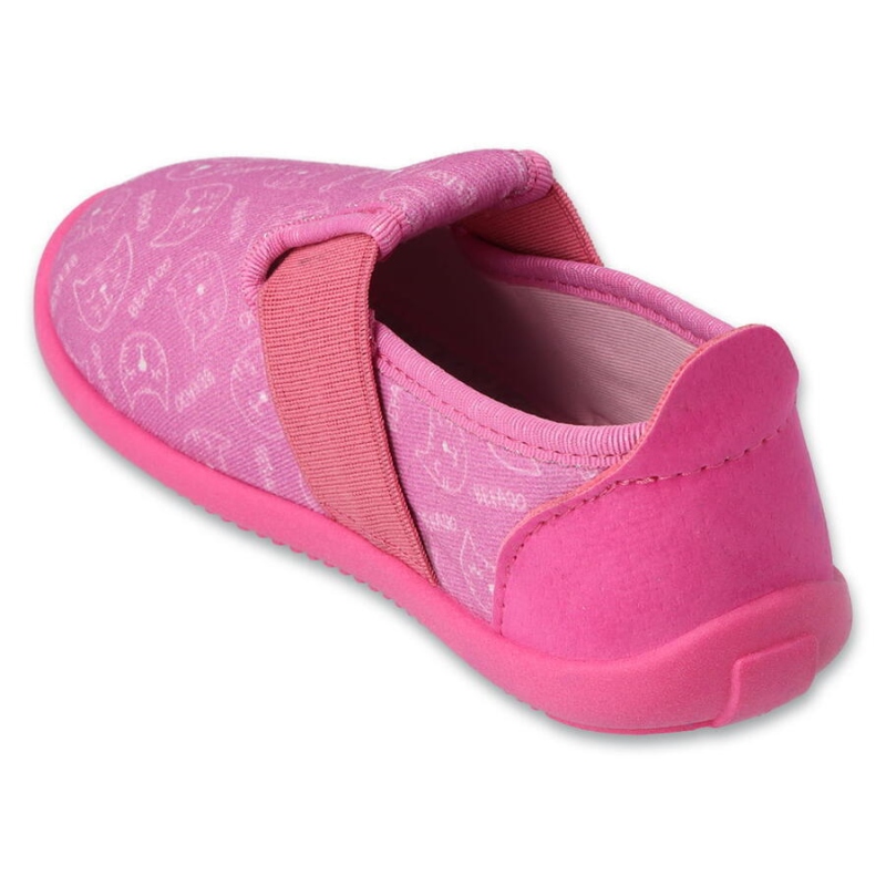 901X017 901Y017 - dívčí obuv Befado SOFTER růžová, kočky