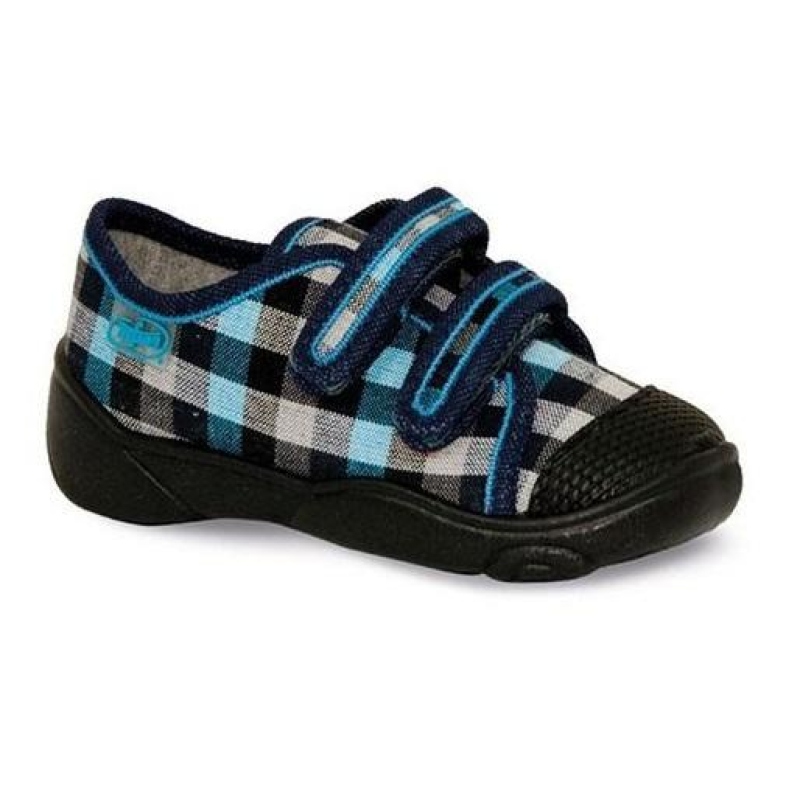 907P079 18 - dět.tenisky-2 SZ, modro-černé