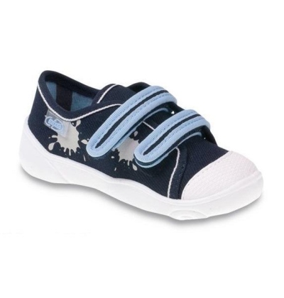 907P087 18 - chl.tenisky-2 SZ, modré