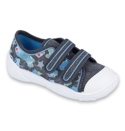 907P104 18 - chl.tenisky-2 SZ, šedá, hasiči