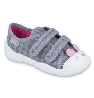 907P108 18 - dív.tenisky-2 SZ, šedá, čumáček