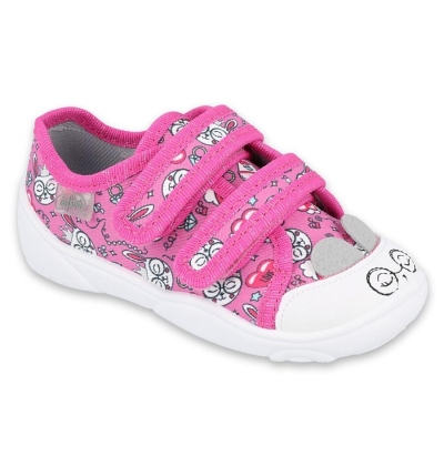 907P126 18 - dívčí tenisky Befado 2SZ růžové