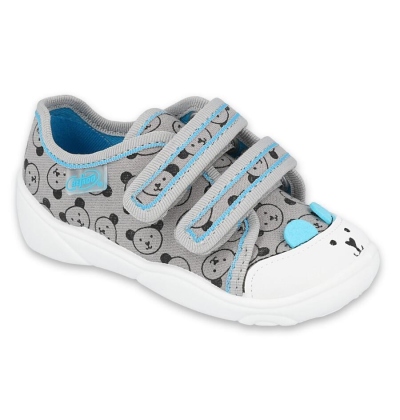 907P129 18 - chlapecké tenisky Befado 2 SZ, méďa