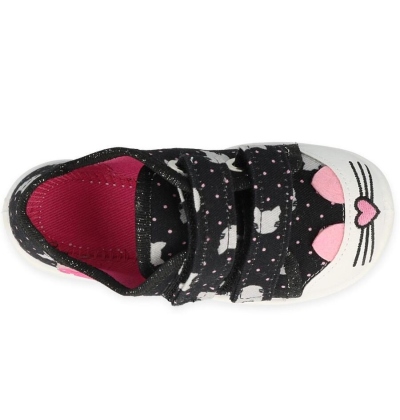 907P151 18 - dívčí tenisky Befado 2SZ, kočky