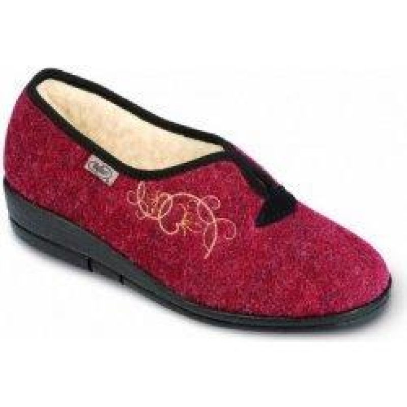 940D355 - dámské bačkory Befado nižší vínové