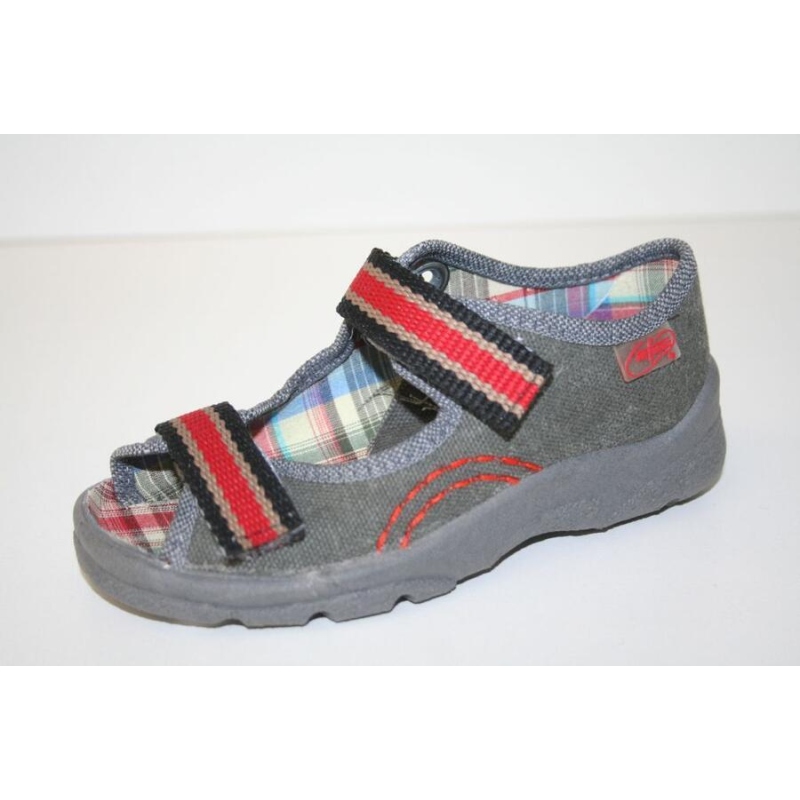 969X008 25 - sandálek Befado šedý