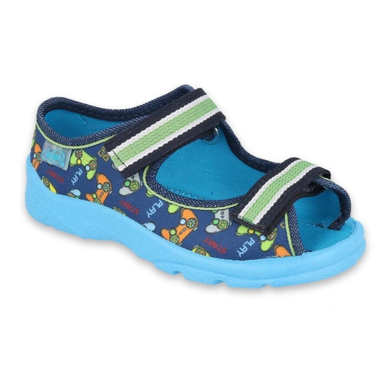 969X160 25 - chlapecké sandálky Befado modré,potis