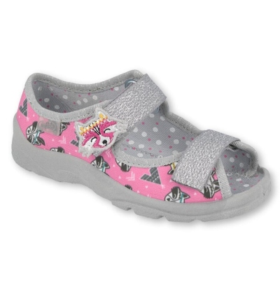 969X162 25 - dívčí sandálky Befado růžové, mýval