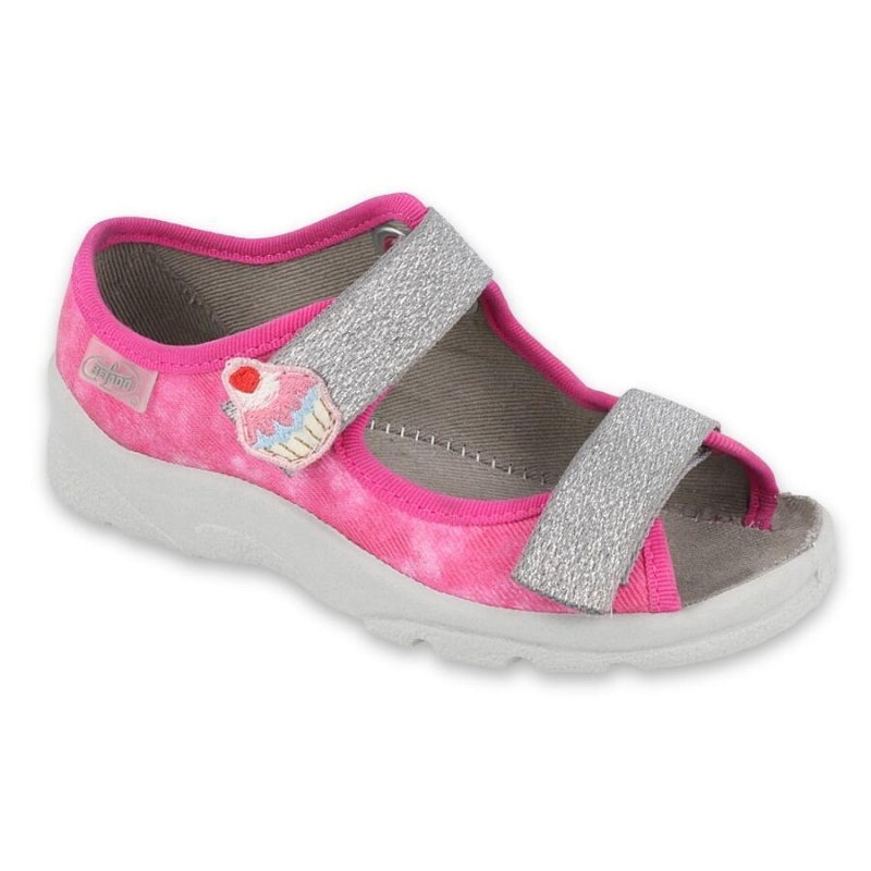 969X163 25 - dívčí sandálky Befado růžové, dortík