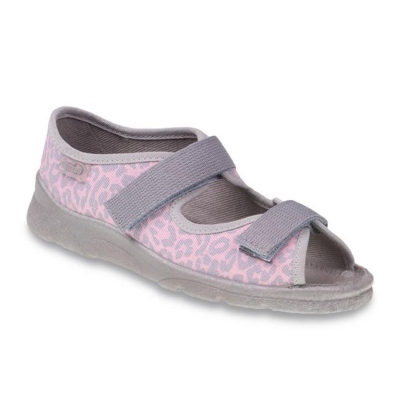 969Y094 31 - dívčí sandálek s patou,růžová pantera