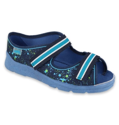 969Y157 31 - chlapecké sandálky Befado modré