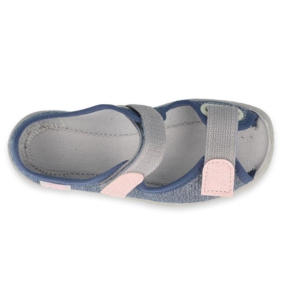 969Y167 31 - dívčí sandálky Befado modré