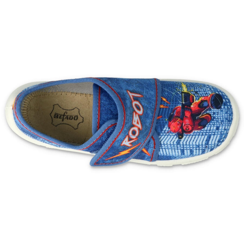 973X335 - chlapecké bačkorky Befado Danny 1SZ, ROBOT  (navazující model na 273X)