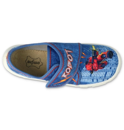 973X335 - chlapecké bačkorky Befado Danny 1SZ, ROBOT  (navazující model na 273X)