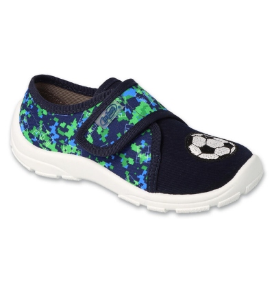 974X506 - chlapecké bačkorky Befado 1SZ, fotbal (navazující model na 273X)