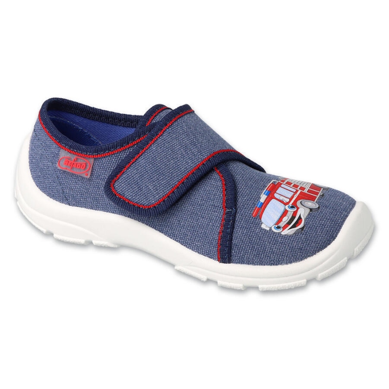 974X519 - chlapecké bačkorky Befado 1SZ, hasiči   (navazující model na 273X)