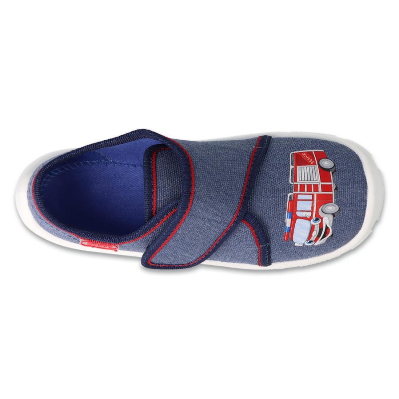 974X519 - chlapecké bačkorky Befado 1SZ, hasiči   (navazující model na 273X)