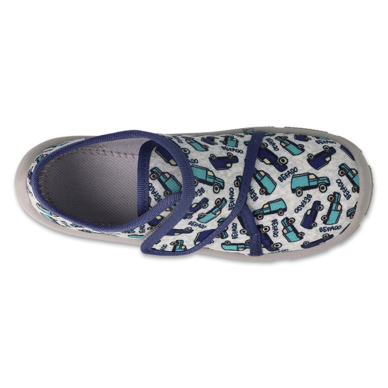 974X529 - chlapecké bačkorky Befado 1SZ, auta (navazující model na 273X)