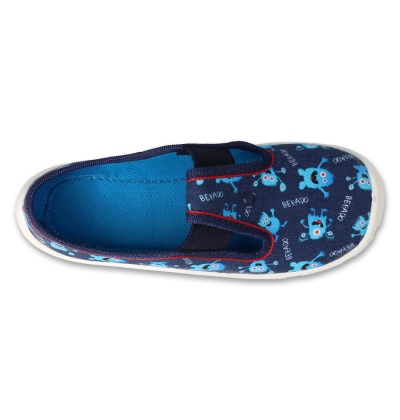 975X177 - chlapecké bačkorky Befado modré  (NAVAZUJÍCÍ MODEL NA 290X)