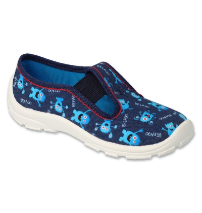 975X177 - chlapecké bačkorky Befado modré  (NAVAZUJÍCÍ MODEL NA 290X)