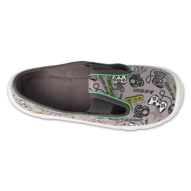 975X188 975Y188 - chlapecké bačkorky Befado šedé GAME