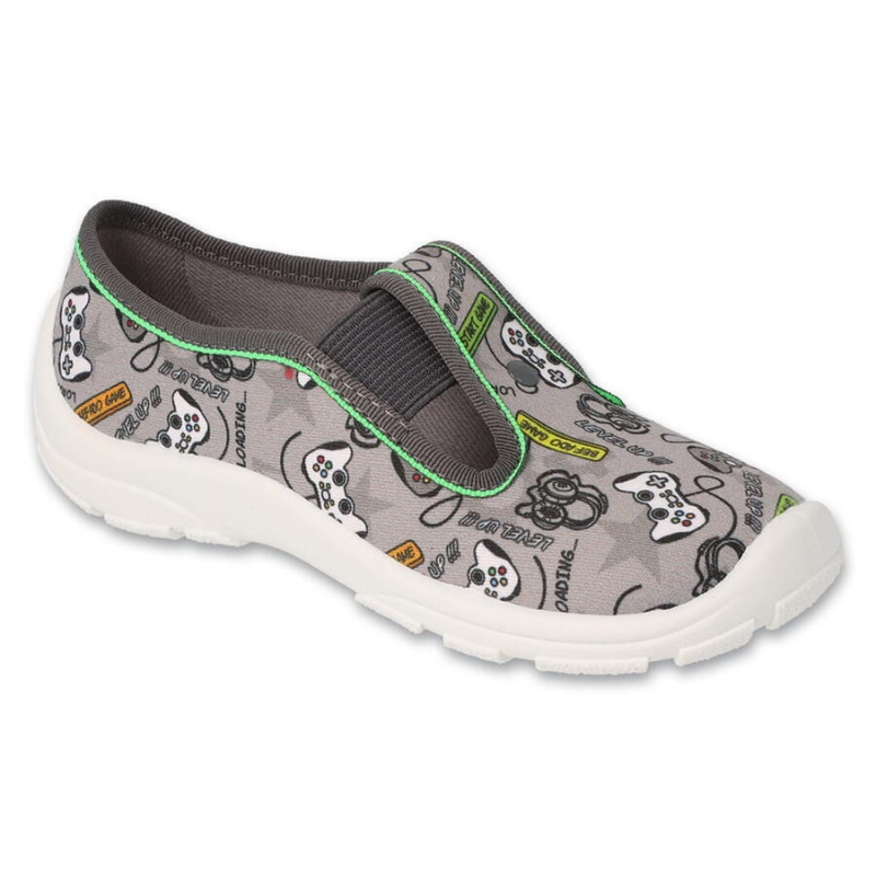 975X188 975Y188 - chlapecké bačkorky Befado šedé GAME