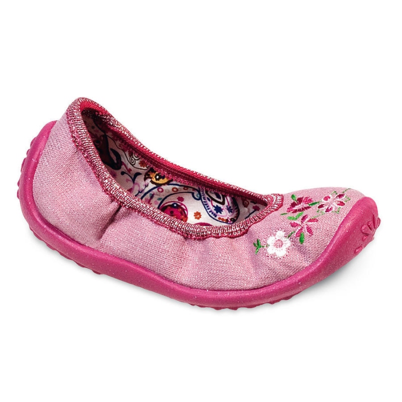 980X032 25 - dívčí nízká, růžová, drobné kytičky