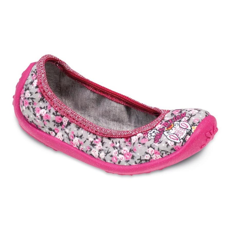 980X043 25 - dívčí nízká, šedá, drobné kytičky