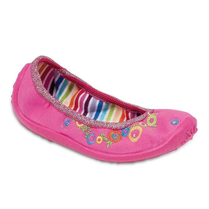 980X048 25 - dívčí nízká, růžová, kytičky