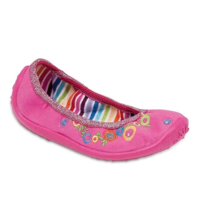 980X048 25 - dívčí nízká, růžová, kytičky