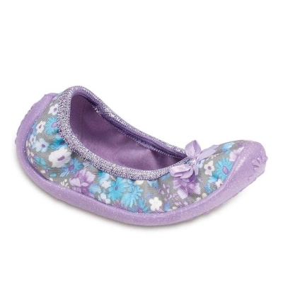 980X049 27 - dívčí nízká, fialová, kytičky