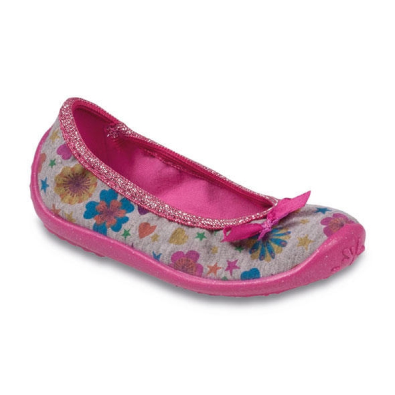 980X069 25 - dívčí nízká, růžová, hvězdičky
