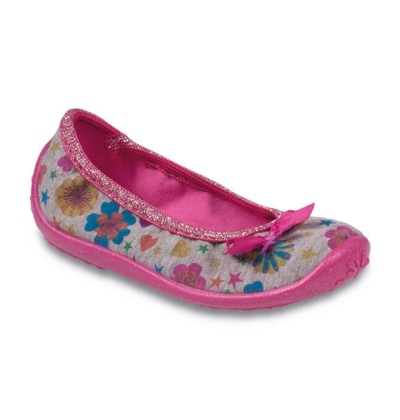 980X069 25 - dívčí nízká, růžová, hvězdičky