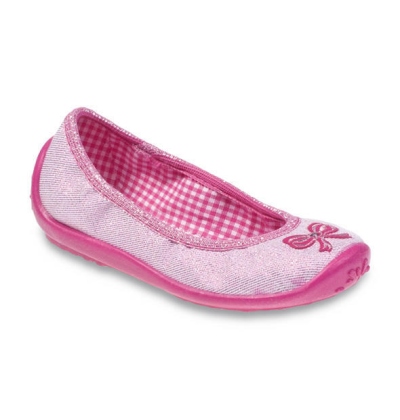 980X087 25 - dívčí nízká. růžová, mašlička