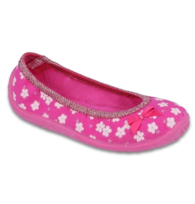 980X094 25 - dív.níz., růžová, bílé kytičky